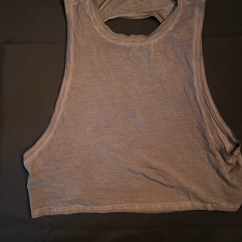Lululemon Gray Sleeveless Women's Top